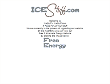 Tablet Screenshot of icestuff.com